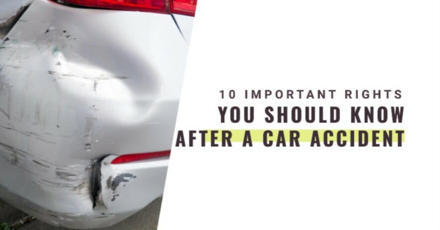 Important Rights You Should Know After A Car Accident