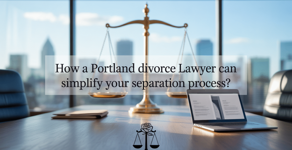 How a Portland Divorce Lawyer Can Simplify Your Separation Process