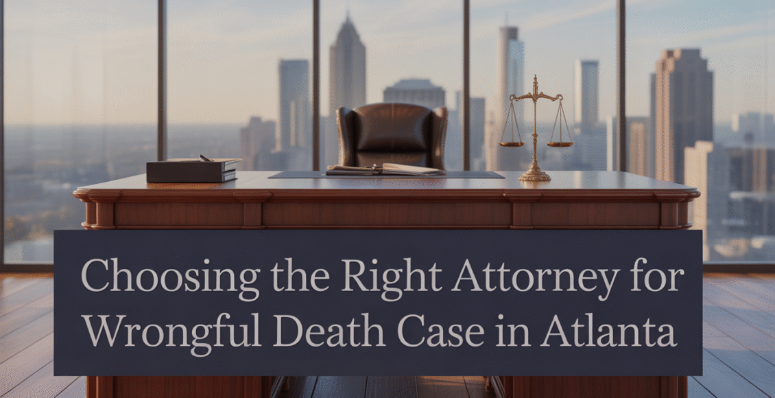Choosing the Right Attorney for Wrongful Death Case in Atlanta