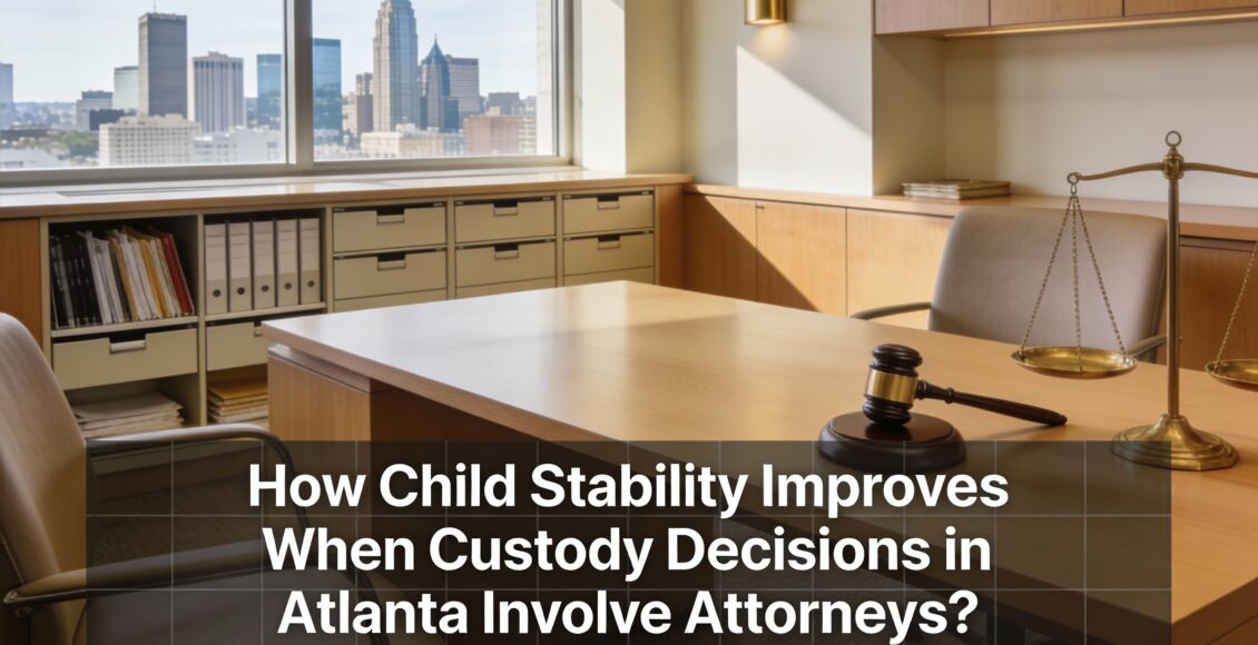 How Child Stability Improves When Custody Decisions in Atlanta Involve Attorneys