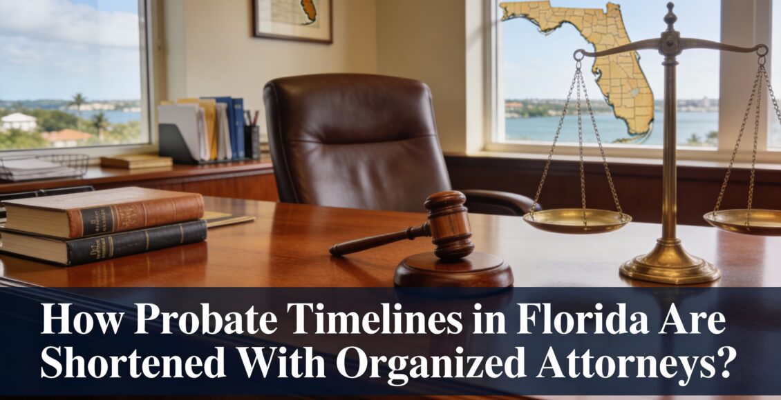 How Probate Timelines in Florida Are Shortened With Organized Attorneys