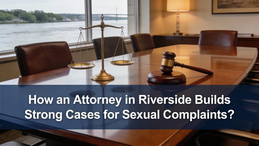 How an Attorney in Riverside Builds Strong Cases for Sexual Complaints ...