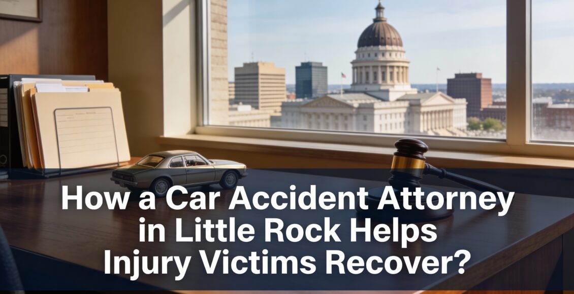 How a Car Accident Attorney in Little Rock Helps Injury Victims Recover